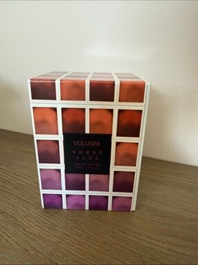 Voluspa Ombré Aura Eau de Parfum - Pink & Orange Gradient Box